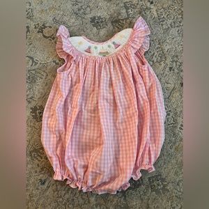 Smocked First Birthday Bubble